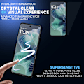 Miniatyrbild 5 av 6: 1-Pack Motorola G35 5G Skärmskydd - Härdat Glas 9H - Super kvalitet 3D