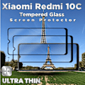 Miniatyrbillede 5 af 5: 2-Pack XIAOMI REDMI 10C Skærmbeskyttelse - Hærdet Glas 9H - Super kvalitet 3D