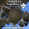 Miniatyrbillede 2 af 5: 2-Pack SAMSUNG S20 PLUS Skærmbeskyttelse & 1-Pack linsebeskyttelse - Hærdet Glas 9H - Super kvalitet 3D