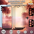 Miniatyrbillede 1 af 5: 2-Pack SAMSUNG A32 Skærmbeskyttelse & 2-Pack linsebeskyttelse - Hærdet Glas 9H - Super kvalitet 3D