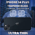 Miniatyrbild 5 av 5: 2-Pack Iphone 14 Plus Linsskydd - 9H Härdat Glas - Super 3D
