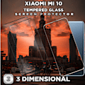 Miniatyrbillede 4 af 5: 2-Pack XIAOMI MI 10 Skærmbeskyttelse - Hærdet Glas 9H - Super kvalitet 3D