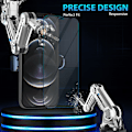 Miniatyrbillede 6 af 7: 2-Pack Iphone 12 Pro Max Skærmbeskyttelse & 2-Pack linsebeskyttelse - Hærdet Glas 9H - Super kvalitet 3D
