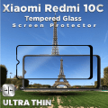 Pikkukuva 5 / 5: 1-Pack XIAOMI REDMI 10C Näytönsuoja - Karkaistu Lasi 9H - Super laatu 3D