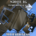 Pikkukuva 2 / 5: 2-Pack SAMSUNG S20 FE Näytönsuoja & 2-Pack linssinsuoja - Karkaistu Lasi 9H - Super laatu 3D