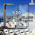 Miniatyrbillede 1 af 5: 2-Pack SAMSUNG GALAXY S20 Skærmbeskyttelse - Hærdet Glas 9H - Super kvalitet 3D