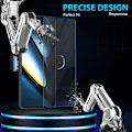 Pikkukuva 6 / 6: 1-Pack Xiaomi Poco F6 Näytönsuoja - Karkaistu Lasi 9H - Super laatu 3D