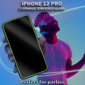 Miniatyrbillede 2 af 5: 1-Pack IPHONE 12 PRO Skærmbeskyttelse - Hærdet Glas 9H - Super kvalitet 3D