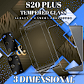 Miniatyrbillede 4 af 5: 2-Pack SAMSUNG S20 PLUS Skærmbeskyttelse & 2-Pack linsebeskyttelse - Hærdet Glas 9H - Super kvalitet 3D