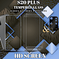 Miniatyrbillede 3 af 5: 2-Pack SAMSUNG S20 PLUS Skærmbeskyttelse & 1-Pack linsebeskyttelse - Hærdet Glas 9H - Super kvalitet 3D