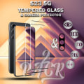 Miniatyrbillede 1 af 5: 2-Pack SAMSUNG S23 Skærmbeskyttelse & 1-Pack linsebeskyttelse - Hærdet Glas 9H - Super kvalitet 3D