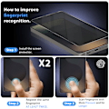 Miniatyrbillede 6 af 7: 2-Pack Samsung S25 Ultra Privacy Skærmbeskyttelse & 1-Pack linsebeskyttelse - Hærdet Glas 9H - Super kvalitet 3D
