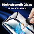 Miniatyrbillede 4 af 4: 2-Pack IPHONE 12 PRO MAX Skærmbeskyttelse - Hærdet Glas 9H - Super kvalitet 3D iPhone 12 Pro Max