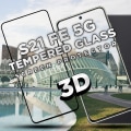 Miniatyrbild 4 av 5: Samsung S21 FE 5G - 9H Härdat Glass - Super Kvalitet 3D