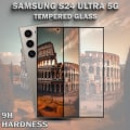 Pikkukuva 3 / 5: 1-Pack SAMSUNG S24 ULTRA Näytönsuoja - Karkaistu Lasi 9H - Super laatu 3D
