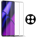 Miniatyrbillede 1 af 7: 2-Pack Oneplus 11R Skærmbeskyttelse & 1-Pack linsebeskyttelse - Hærdet Glas 9H - Super kvalitet 3D