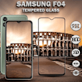 Miniatyrbild 1 av 5: 1-Pack Samsung F04 Skärmskydd - Härdat Glas 9H - Super kvalitet 3D