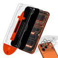 2-Pack Iphone 17 Pro Skärmskydd (1 Privacy + 1 Klar) & 2-Pack linsskydd - Härdat Glas | [Automatisk Installation] - Bubbelfritt