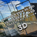 Miniatyrbillede 4 af 5: 2-Pack MOTOROLA EDGE 30 PRO Skærmbeskyttelse - Hærdet Glas 9H - Super kvalitet 3D