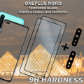 Pikkukuva 3 / 5: 2-Pack ONEPLUS NORD Näytönsuoja & 2-Pack linssinsuoja - Karkaistu Lasi 9H - Super laatu 3D