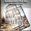 Miniatyrbild 4 av 5: 2-Pack Samsung F54 Skärmskydd - Härdat Glas 9H - Super kvalitet 3D