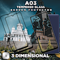 Miniatyrbillede 4 af 5: 2-Pack SAMSUNG GALAXY A03 Skærmbeskyttelse - Hærdet Glas 9H - Super kvalitet 3D