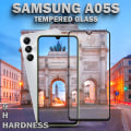 Miniatyrbild 3 av 5: Samsung Galaxy A05s - Härdat Glas 9H - Super Kvalitet 3D Skärmskydd
