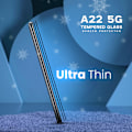 Miniatyrbild 3 av 5: 2 Pack Samsung Galaxy A22 5G - Härdat glas 9H - Top kvalitet 3D