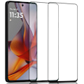 Pikkukuva 1 / 6: 2-Pack Motorola G75 Näytönsuoja - Karkaistu Lasi 9H - Super laatu 3D
