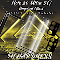 Miniatyrbillede 2 af 5: 2-Pack SAMSUNG NOTE 20 ULTRA Skærmbeskyttelse & 2-Pack linsebeskyttelse - Hærdet Glas 9H - Super kvalitet 3D