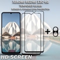 Miniatyrbild 2 av 5: 2-Pack XIAOMI REDMI 13C 4G Skärmskydd & 1-Pack linsskydd - Härdat Glas 9H - Super kvalitet 3D