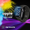 Pikkukuva 4 / 5: 1-Pack APPLE WATCH SERIES 7 45MM Näytönsuoja - Karkaistu Lasi 9H - Super laatu 3D