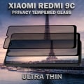 Miniatyrbild 4 av 6: 2-Pack Privacy Skärmskydd For Xiaomi 9C - Härdat Glas 9H - Super Kvalitet 3D