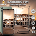 Miniatyrbild 1 av 5: 2-Pack Samsung F04 Skärmskydd - Härdat Glas 9H - Super kvalitet 3D