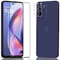 Miniatyrbillede 1 af 7: 1-Pack Motorola G05 Skærmbeskyttelse & 1-Pack linsebeskyttelse - Hærdet Glas 9H - Super kvalitet 3D