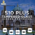 Pikkukuva 1 / 5: 2-Pack SAMSUNG GALAXY S10 PLUS Näytönsuoja - Karkaistu Lasi 9H - Super laatu 3D