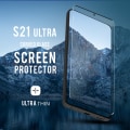 Miniatyrbillede 4 af 5: 1-Pack SAMSUNG GALAXY S21 ULTRA Skærmbeskyttelse - Hærdet Glas 9H - Super kvalitet 3D