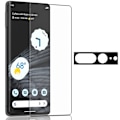 Miniatyrbild 1 av 7: 1-Pack Google Pixel 7 Pro Skärmskydd & 1-Pack linsskydd - Härdat Glas 9H - Super kvalitet 3D