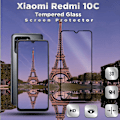 Pikkukuva 1 / 5: 1-Pack XIAOMI REDMI 10C Näytönsuoja - Karkaistu Lasi 9H - Super laatu 3D