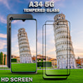 Miniatyrbillede 4 af 5: 2-Pack SAMSUNG GALAXY A34 Skærmbeskyttelse - Hærdet Glas 9H - Super kvalitet 3D