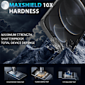 Miniatyrbillede 4 af 7: 2-Pack Iphone 12 Pro Max Skærmbeskyttelse & 2-Pack linsebeskyttelse - Hærdet Glas 9H - Super kvalitet 3D