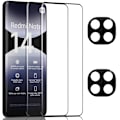 Miniatyrbillede 1 af 7: 2-Pack Xiaomi Redmi Note 14 Pro Skærmbeskyttelse & 2-Pack linsebeskyttelse - Hærdet Glas 9H - Super kvalitet 3D