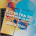 Miniatyrbillede 5 af 5: 1-Pack SAMSUNG S22 ULTRA Skærmbeskyttelse - Hærdet Glas 9H - Super kvalitet 3D