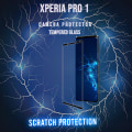 Pikkukuva 5 / 5: 1-Pack SONY XPERIA PRO1 Näytönsuoja - Karkaistu Lasi 9H - Super laatu 3D