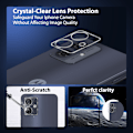 Miniatyrbillede 7 af 7: 2-Pack Motorola G54 Skærmbeskyttelse & 2-Pack linsebeskyttelse - Hærdet Glas 9H - Super kvalitet 3D