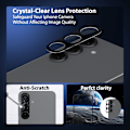 Miniatyrbillede 7 af 7: 2-Pack Samsung S25 Skærmbeskyttelse & 2-Pack linsebeskyttelse - Hærdet Glas 9H - Super kvalitet 3D