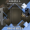 Miniatyrbillede 3 af 5: 1-Pack SAMSUNG S20 PLUS Skærmbeskyttelse & 1-Pack linsebeskyttelse - Hærdet Glas 9H - Super kvalitet 3D