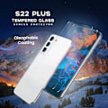 Pikkukuva 4 / 5: 2-Pack SAMSUNG S22 PLUS Näytönsuoja - Karkaistu Lasi 9H - Super laatu 3D