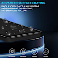 Miniatyrbillede 4 af 7: 1-Pack Xiaomi Poco X7 Pro Privacy Skærmbeskyttelse - Hærdet Glas 9H - Super kvalitet 3D