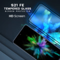 Miniatyrbild 4 av 5: 2-Pack Samsung S21 FE - Härdat Glass 9H - Super Kvalitet 3D